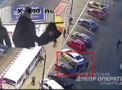 Задержание злоумышленника на улице в Днепре