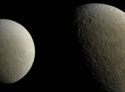 Зонд Cassini запечатлел второй спутник по величине луны Сатурна 