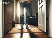 Лучше ничего не передавать через порог (изображение создано с помощью ИИ)