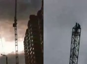 В Одессе рассказали о мужчине, которого несколько часов не могли снять с башенного крана