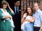 Кейт Миддлтон копирует образы принцессы Дианы  