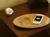 Элегантная беспроводная зарядка для iPhone 5/5s