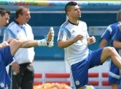 Серхио Агуэро тренировался в общей группе