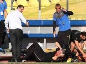 Матч "АЕЛ" - "АПОЭЛ" был прерван из-за стрельбы 