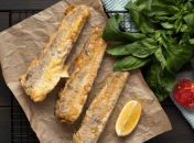 Жареный хек