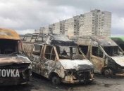 Харьков среди ночи сотрясли звуки взрывов: произошло ЧП с автобусами (фото)