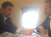 Климкин и Самуэльсен из-за обстрелов не могут попасть в Широкино