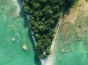 Проблема серьезнее, чем кажется: стремительно высыхающее водохранилище в Крыму показали на фото с воздуха