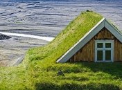 Жилье хоббитов: удивительные скандинавские эко-домики с зелеными крышами (Фото)