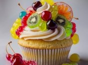 Кекс получается очень ароматным и тает во рту (изображение создано с помощью ИИ)