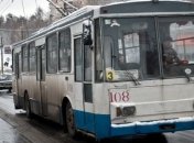 В Харькове трамваи и троллейбусы не вышли на некоторые маршруты