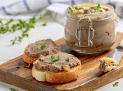 Паштет из грибов и фасоли