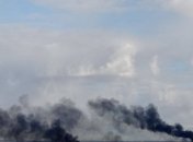 Дым над Львовом после обстрелов российской армии