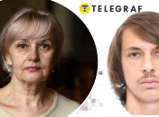 Ирина Фарион и возможный стрелок (слева направо)