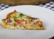 Вместо бутерброда – кусочек вкусной пиццы