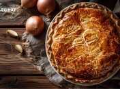 Этот пирог легко и быстро готовится. (изображение создано с помощью ИИ)