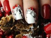 Маникюр 2019-2020: оригинальные идеи новогоднего дизайна ноготков (Фото)