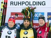 Биатлон. Призеры мужской "индивидуалки" о гонке в Рупольдинге