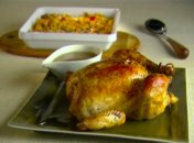 Курица с лимоном и травами