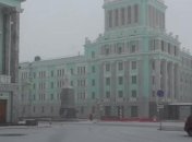 Жители Норильска встретили начало лета со снегом