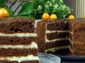 Рецепт дня: бисквитный шоколадный торт