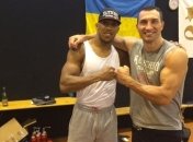 Кличко помогает чемпиону мира готовиться к защите титула