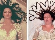 Пародии на снимки звезд в Instagram 