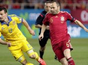 Отбор на Евро-2016. Испания минимально обыграла Украину