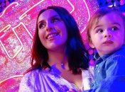 "Голос. Дiти-5": Джамала с сыном на съемках песенного проекта