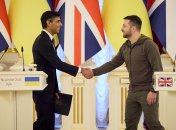 Ріші Сунак та Володимир Зеленський