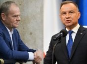 Дональд Туск и Анджей Дуда (слева направо)