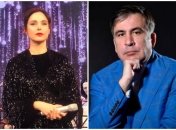 Софо Нижарадзе и Михеил Саакашвили