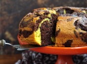 Тыквенно-шоколадный кекс