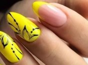 Маникюр 2020: френч в желтых тонах (Фото)