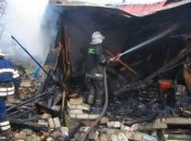 В Киевской области ликвидировали пожар жилого дома