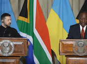 Владимир Зеленский, Сирил Рамафоса