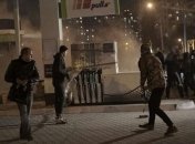 Во время столкновений возле АЗС в Киеве пострадали 14 человек 