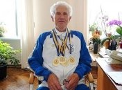 Три рекорда установил 85-летний пловец из Житомира
