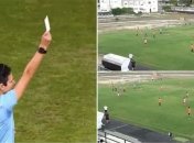 Рефері показав білу картку