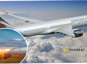 Над Украиной пролетел пассажирский самолет