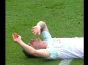 В Германии с футболистом случился невероятный конфуз (видео)