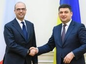 Альфано на встрече с Гройсманом: Мы отмечаем макроэкономический прогресс в Украине