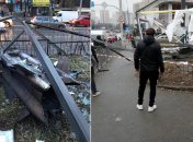 Обломки ракеты Х-31 в Киеве