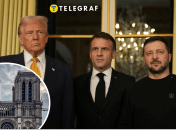 Встреча Трампа, Макрона и Зеленского во Франции