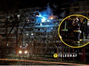 Наслідки нічного удару РФ по Дніпровському району