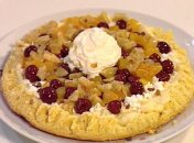 Фруктово-творожный торт