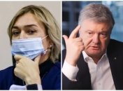 Вита Бортницкая и Петр Порошенко