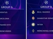 Динамо и Шахтер в Лиге чемпионов: календарь и расписание матчей