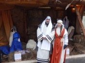 На Дерибасовской развернули Рождественский вертеп