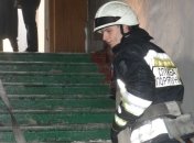 В Днепре горела школа 